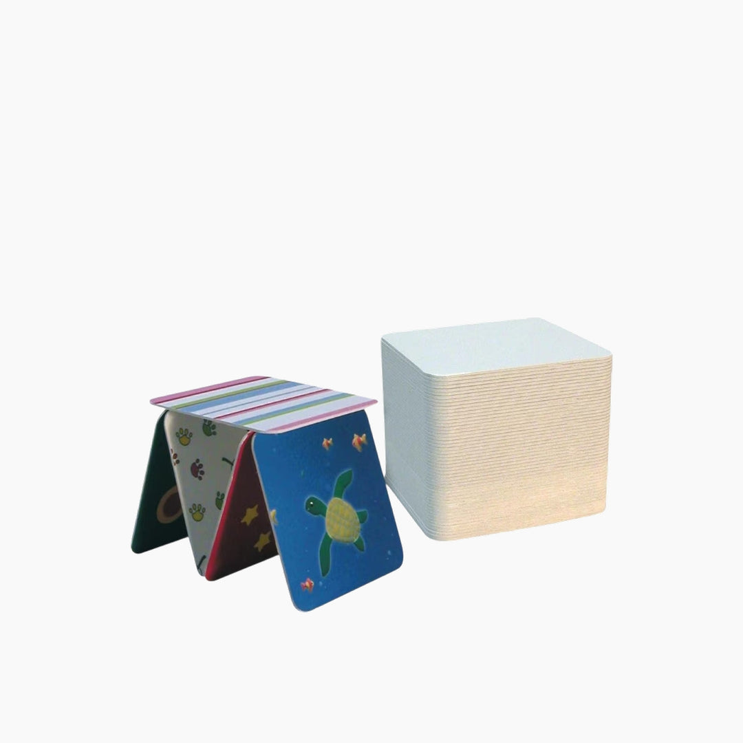 Folia Square Cardboard Coasters – 9.3 x 9.3 cm