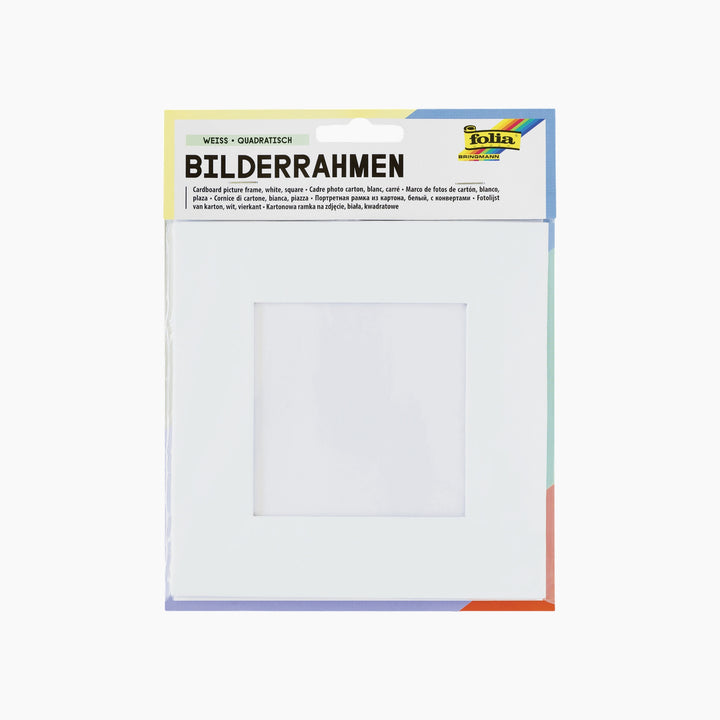 Folia Cardboard Picture Frames - White