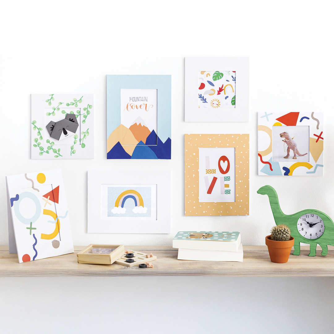 Folia Cardboard Picture Frames - White