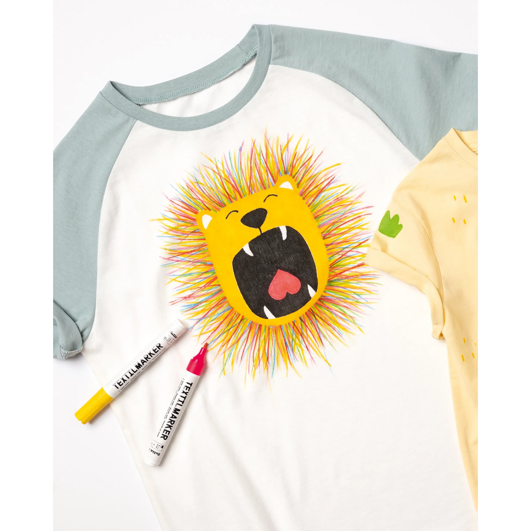 Folia Textile Paint Pens - Assorted Colours