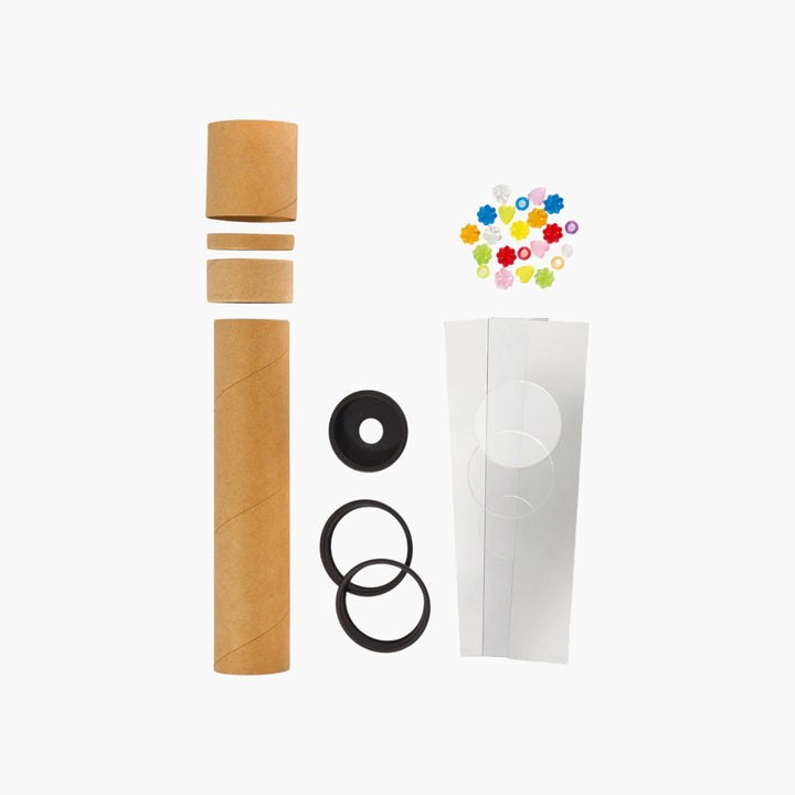 Folia Kaleidoscope Kit – Ø 50 mm, 210 mm Long, 35 Pieces