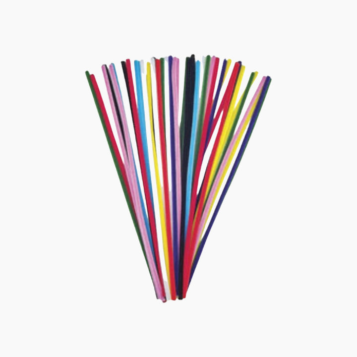 Folia Chenille Stems – 50 cm, Ø 8 mm, 10 Pieces