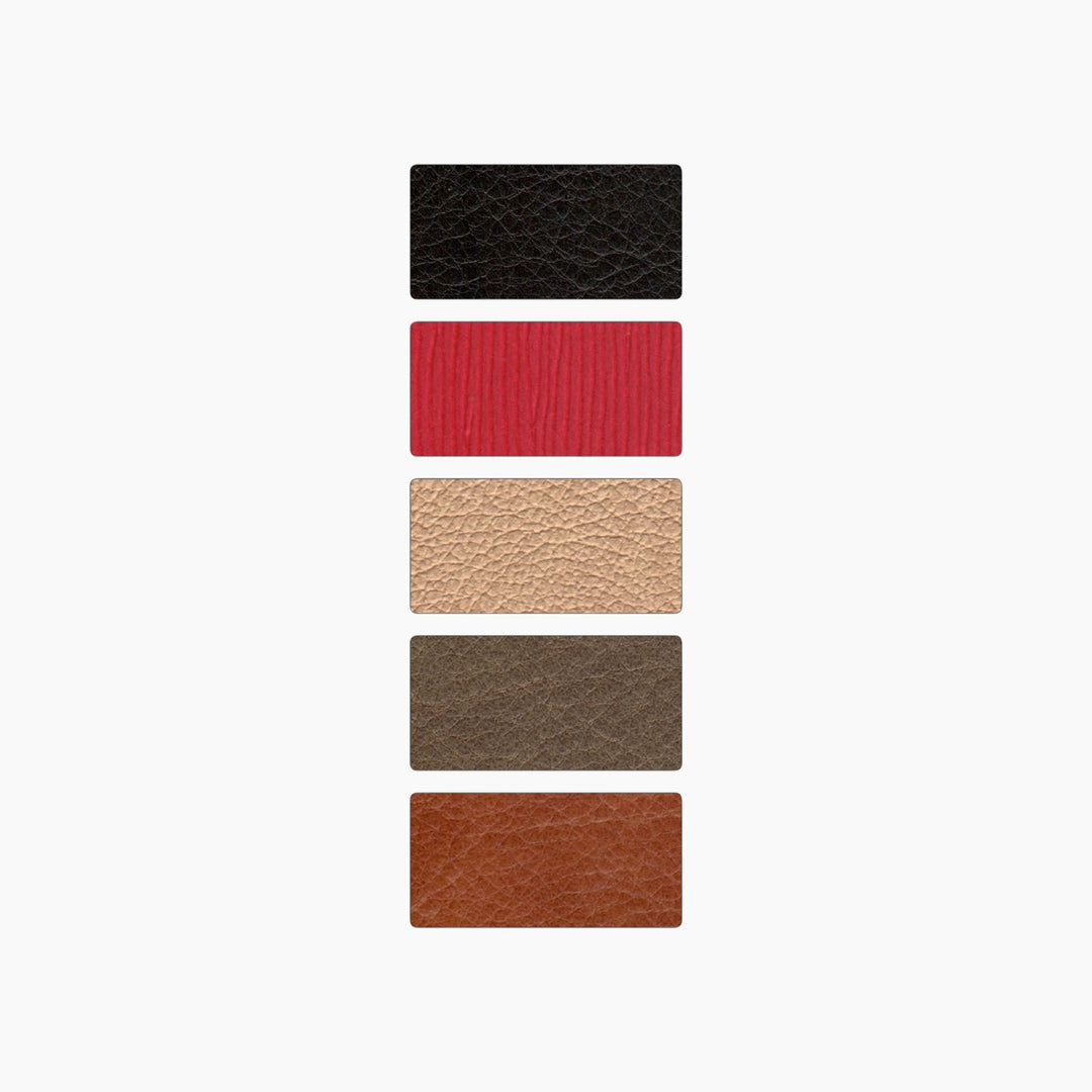 Folia Synthetic Leather Sheets – 50 x 68 cm, 5 Sheets, 5 Assorted Colours