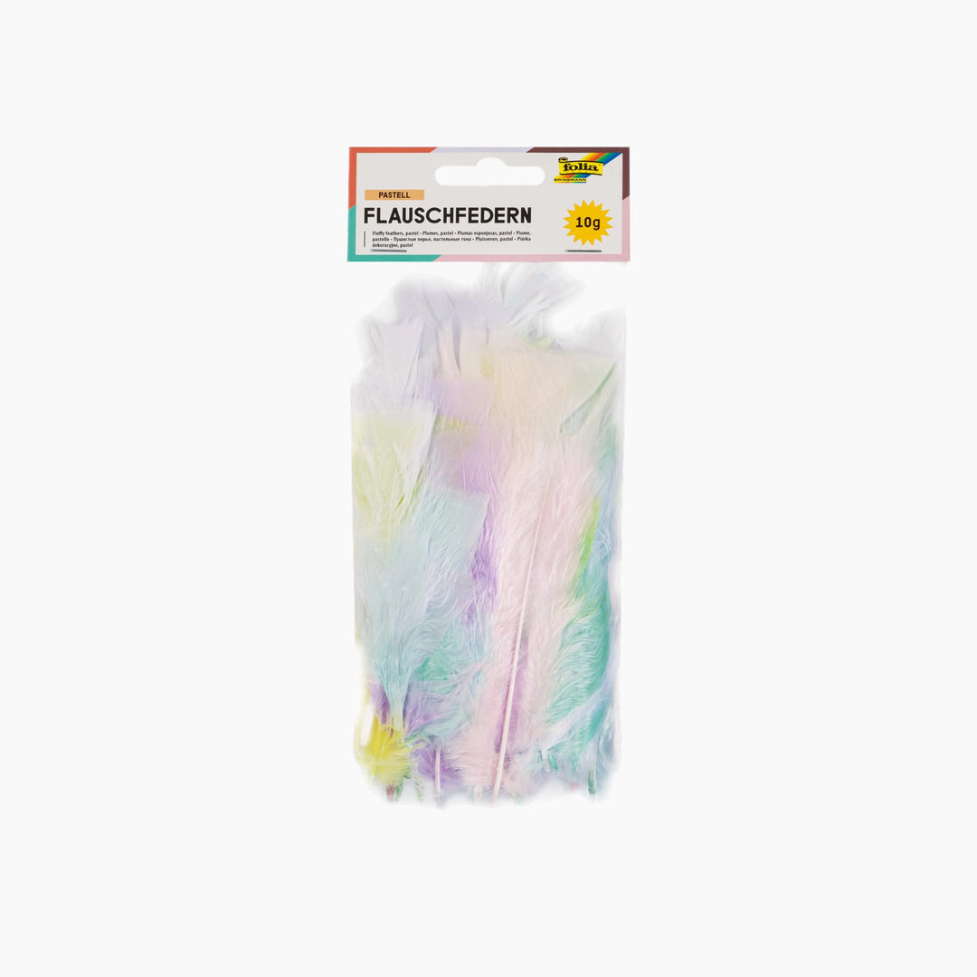 Folia Soft Fleece Feathers - 10 g