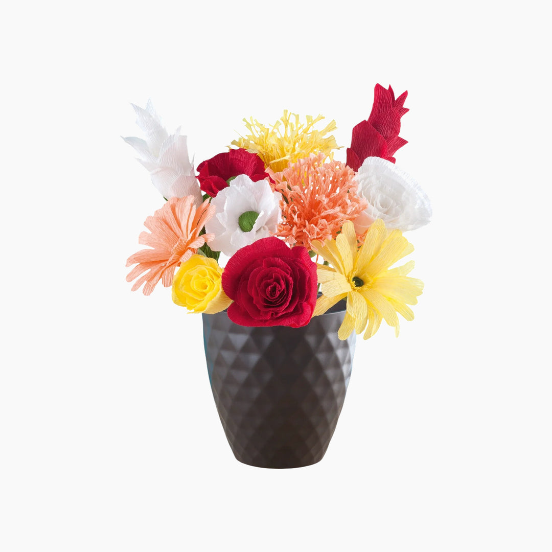 Folia Paper Flower Craft Kit – Thick Crepe Paper