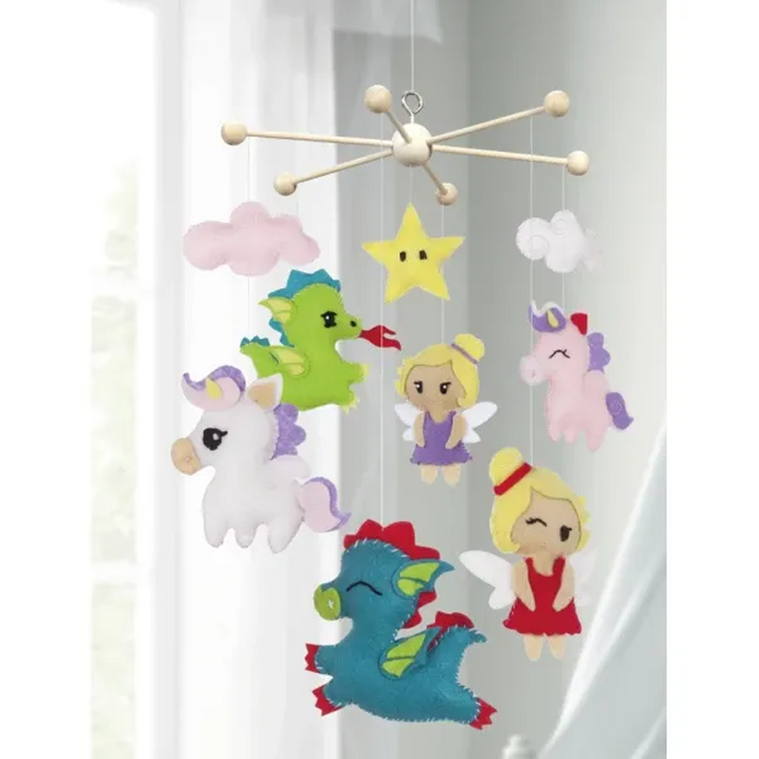Folia Magical Forest Mobile Craft Kit – 14 Pieces
