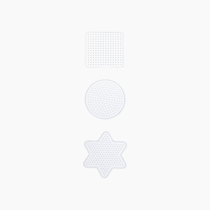 Folia Hama Bead Templates – Basic Small, 3 Assorted Shapes