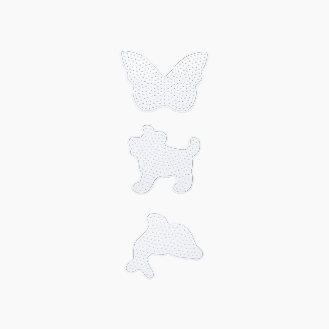Folia Hama Bead Templates – Animal Friends, 3 Assorted Designs