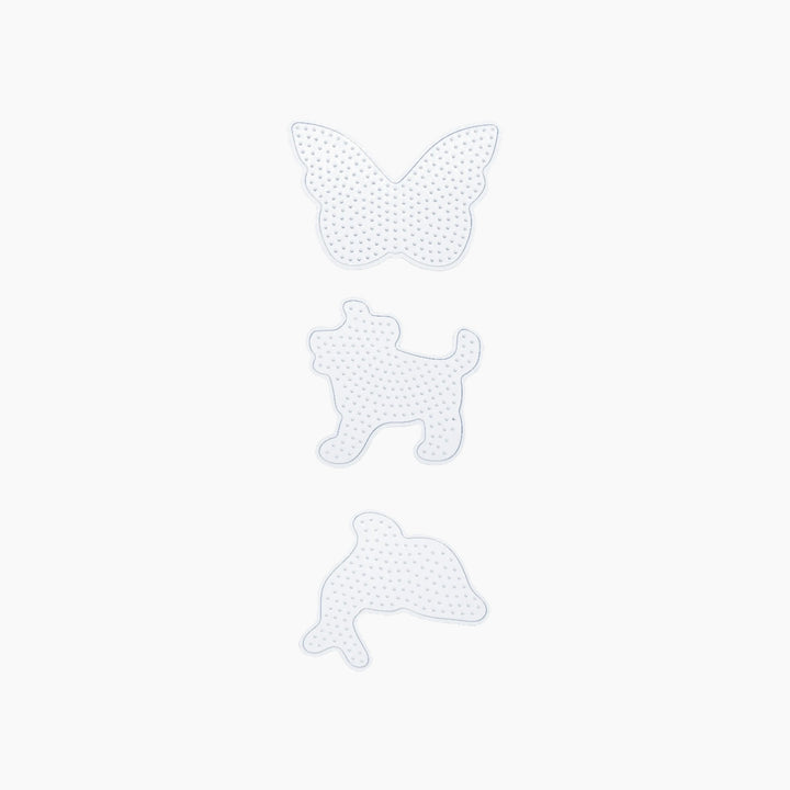 Folia Hama Bead Templates – Animal Friends, 3 Assorted Designs