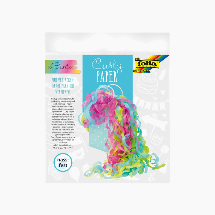 Folia Curly Paper – Assorted Colours