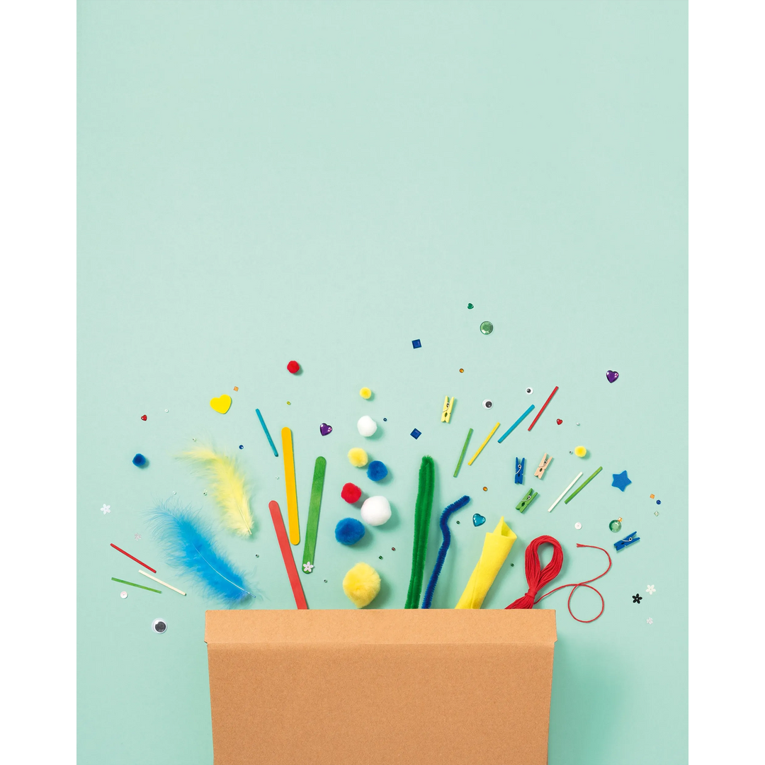 Folia Creative Box – Mixed Craft Supplies, Over 1,300 Pieces