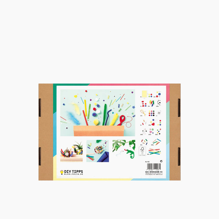 Folia Creative Box – Mixed Craft Supplies, Over 1,300 Pieces