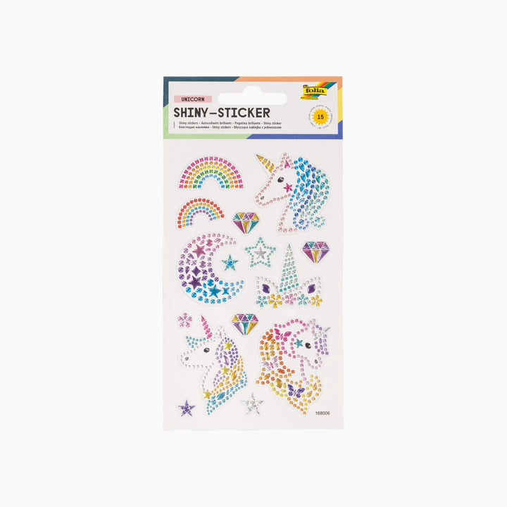 Folia Shiny Stickers – 10 x 16 cm, 1 Sheet