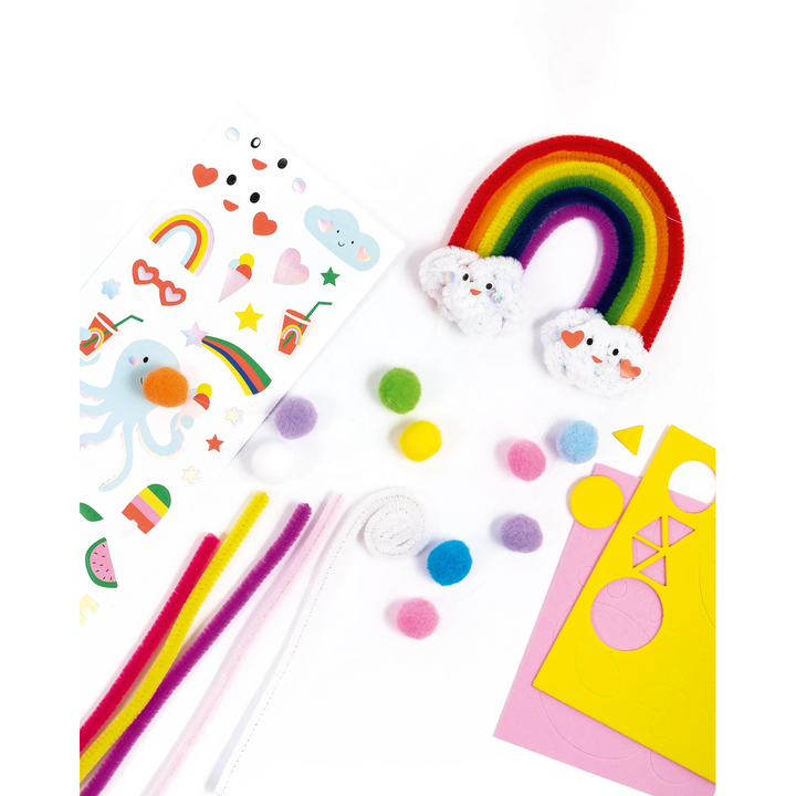 Folia Rainbow Chenille Wire Craft Kit – 212 Pieces