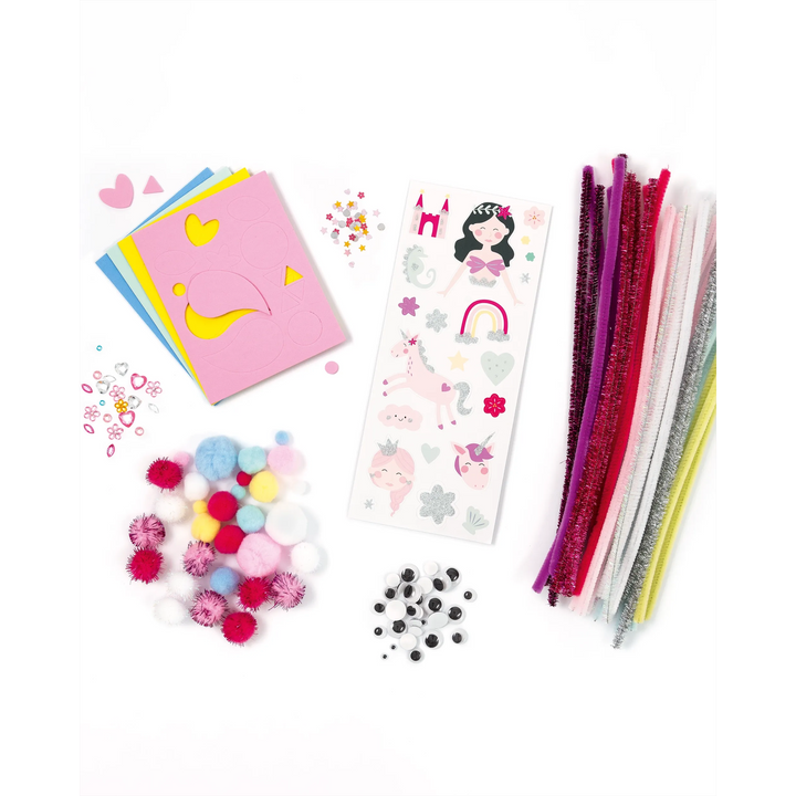 Folia Unicorn Chenille Wire Craft Kit – 227 Pieces