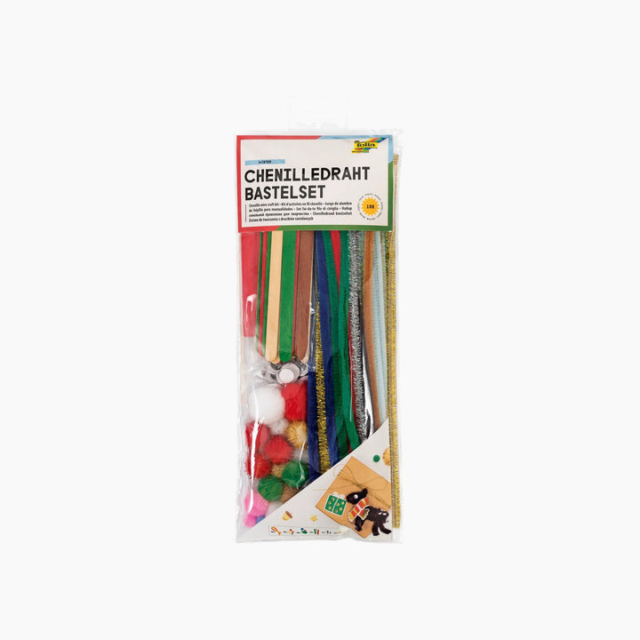 Folia Winter Chenille Wire Craft Kit – 199 Pieces