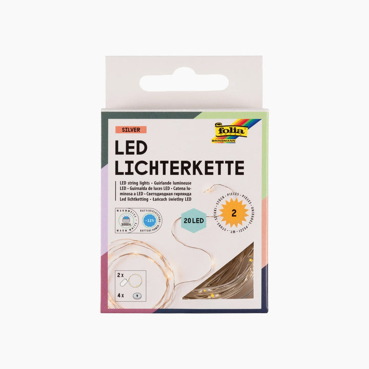 Folia LED String Lights – 2 Pieces
