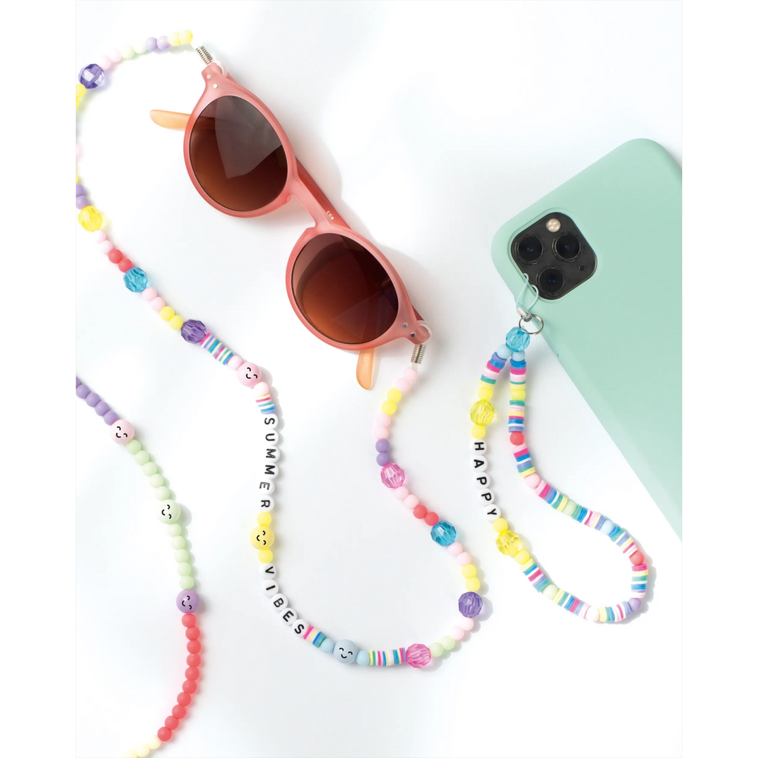 Folia DIY Phone Charms Set – Rainbow Smile, 349 Pieces