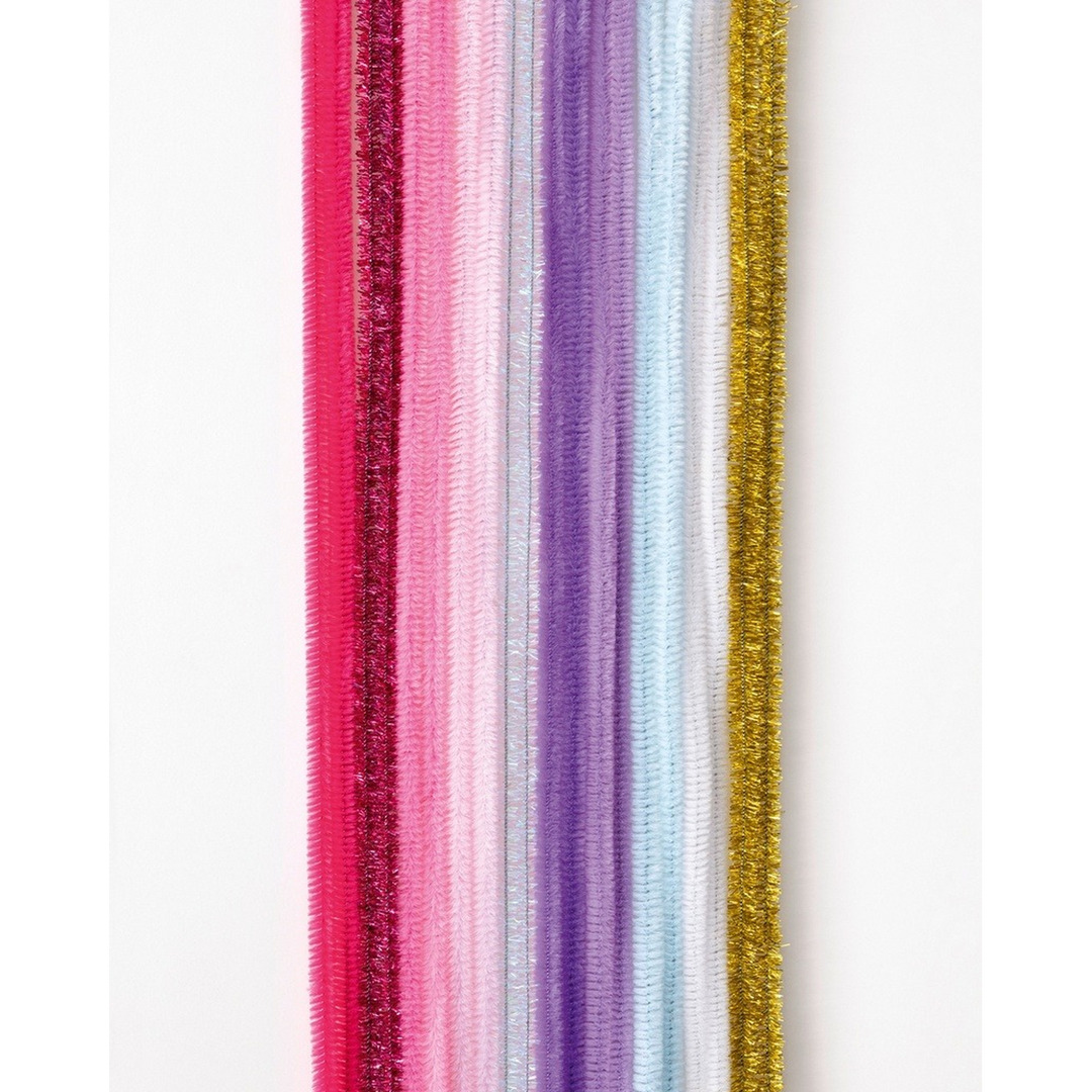 Folia Chenille Stems – 50 cm, Ø 8 mm, 10 Pieces