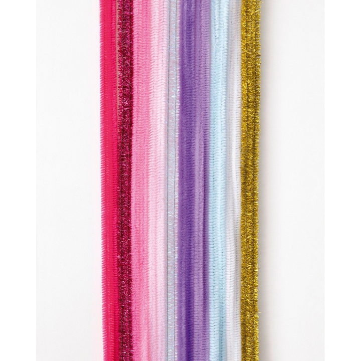 Folia Chenille Stems – 50 cm, Ø 8 mm, 10 Pieces