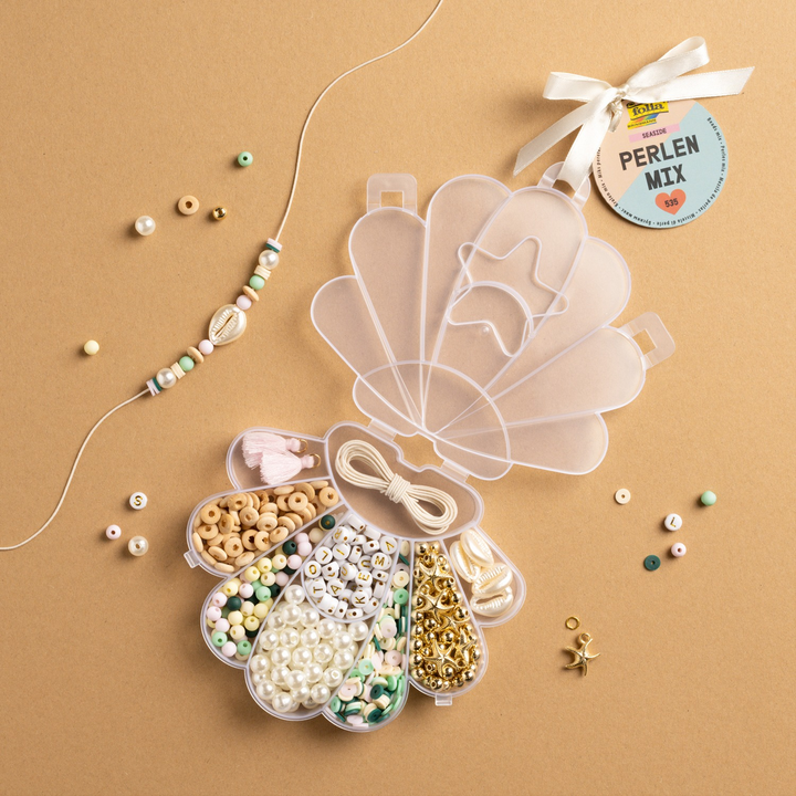 Folia Seaside Bead Mix – 535 Pieces