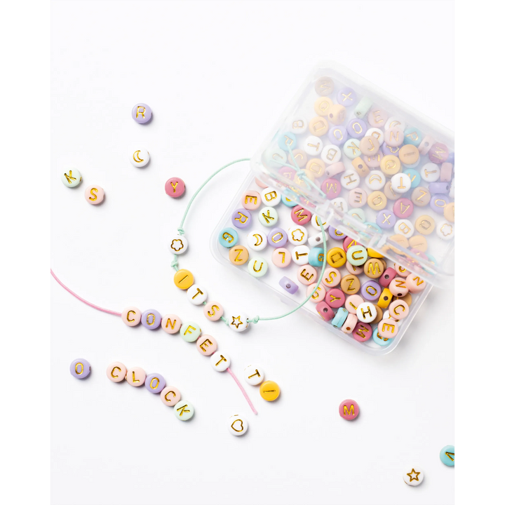 Folia Pastel Letter Pearl Bead Set – Assorted Letters
