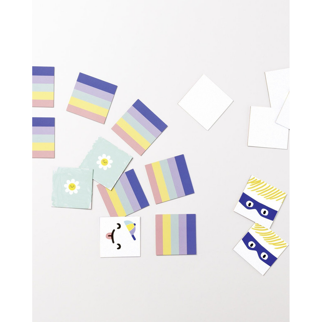 Folia Bio Memory Game with Stickers – 6 x 6 cm