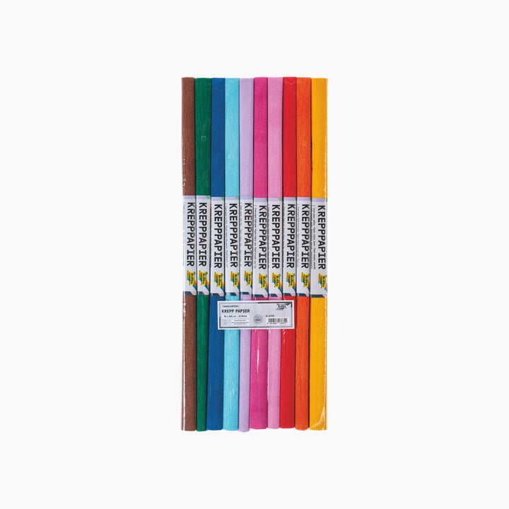 Folia Waterproof Crepe Paper – Folded Sheets, 50 cm x 2.5 m