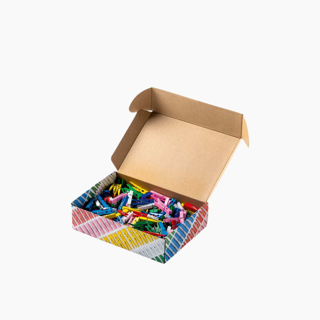 Folia Jumbo Wooden Pegs - 500 g