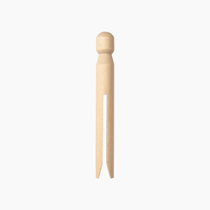 Folia Retro Wooden Pegs – 10 Pieces