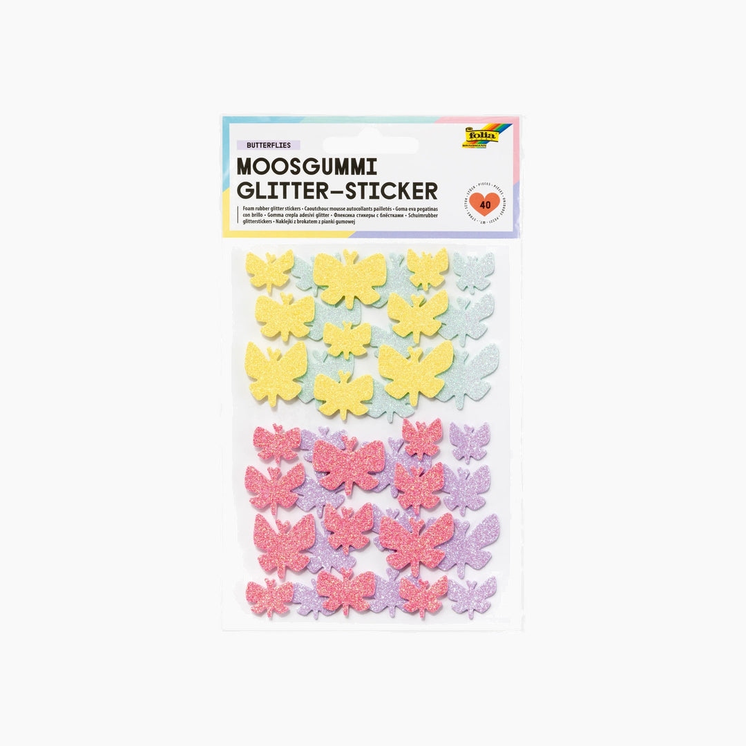 Folia Foam Craft Glitter Stickers
