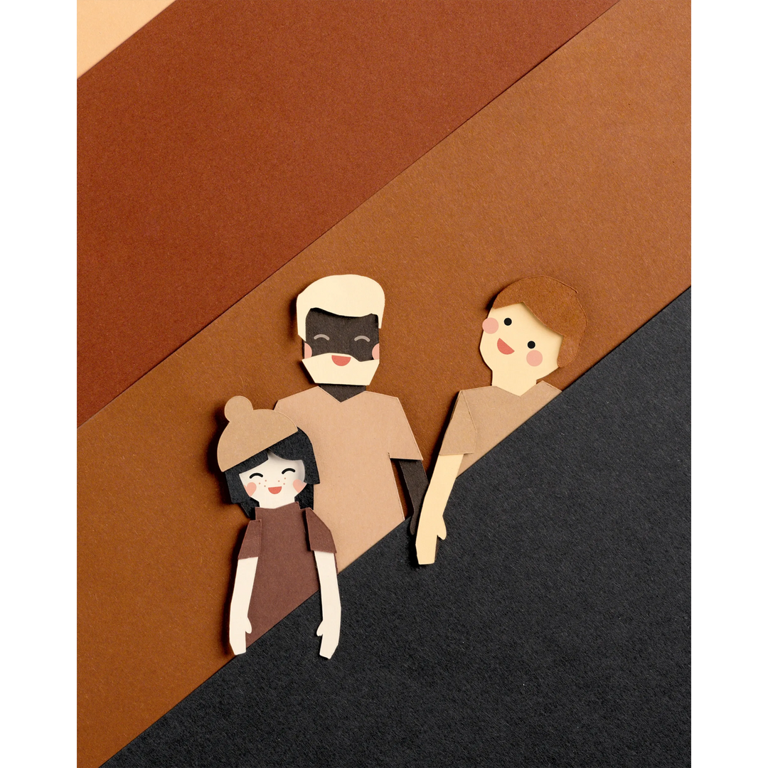 Folia Shades of Us Paper Pad – Tinted Paper &amp; Cardboard, 20 Sheets