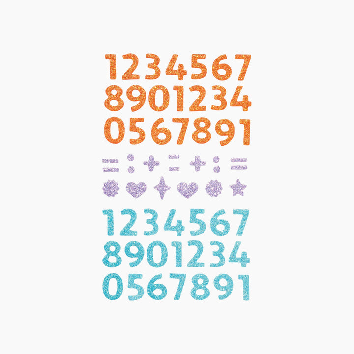 Folia Foam Craft Glitter Stickers