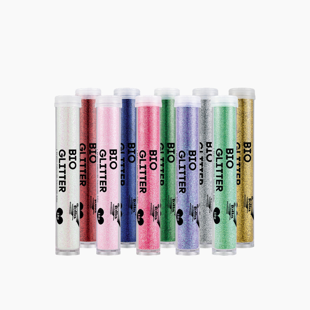 Folia Bio Glitter – 10 g, Assorted Colours