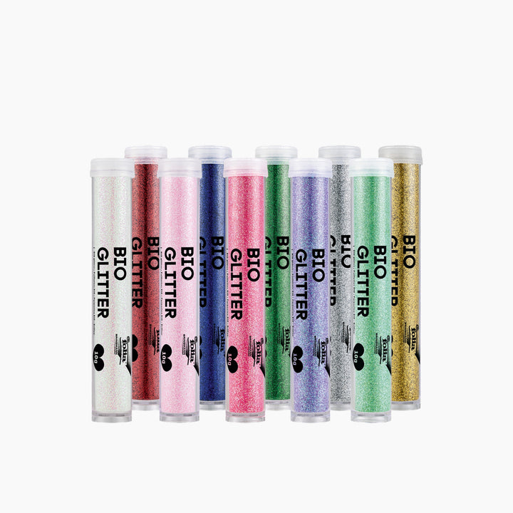 Folia Bio Glitter – 10 g, Assorted Colours