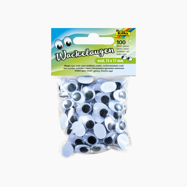 Folia Oval Wiggle Eyes