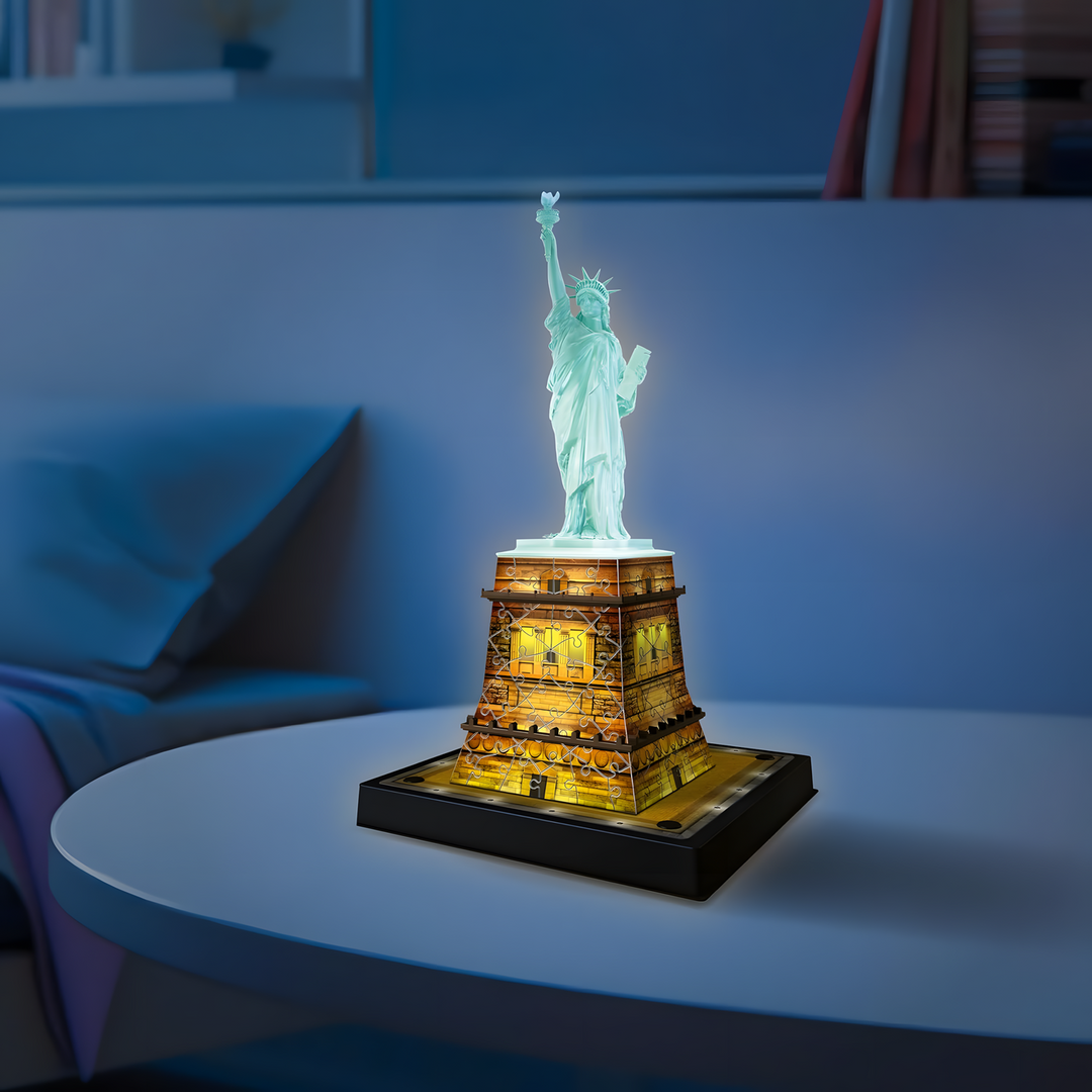 Ravensburger Statue Of Liberty-Night Ed. 3D Puzzle