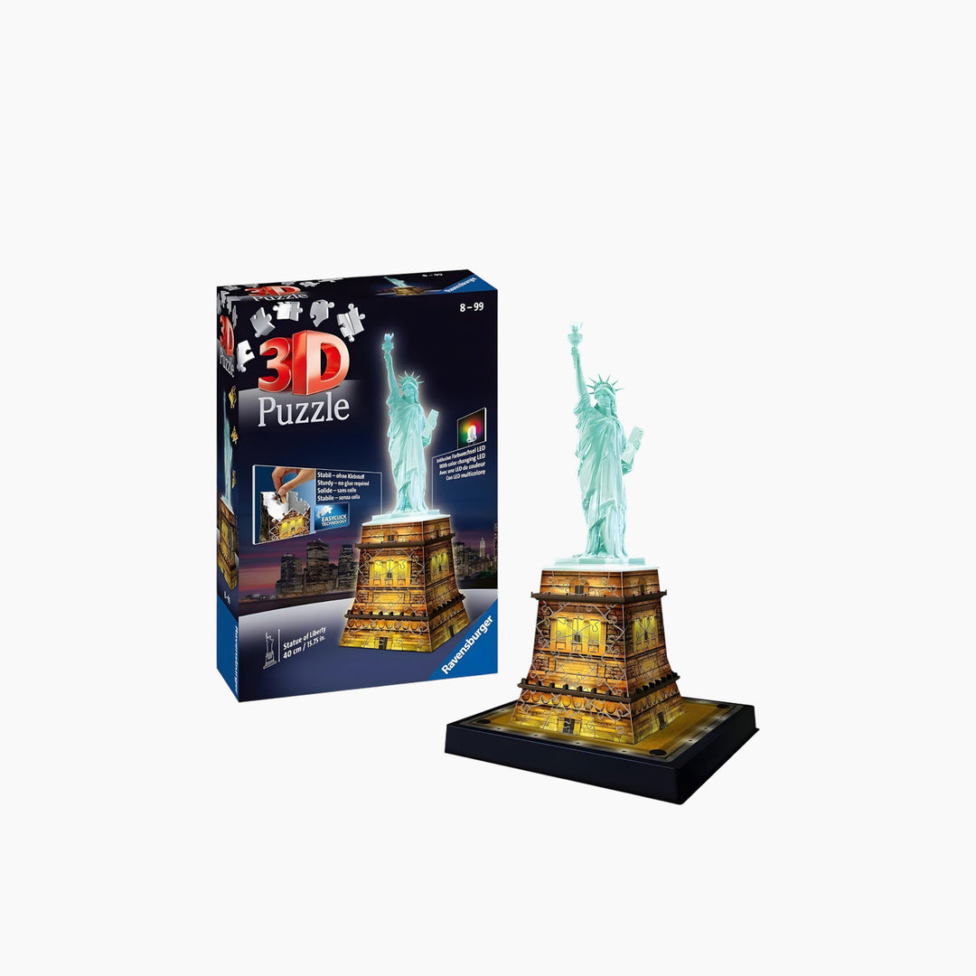 Ravensburger Statue Of Liberty-Night Ed. 3D Puzzle