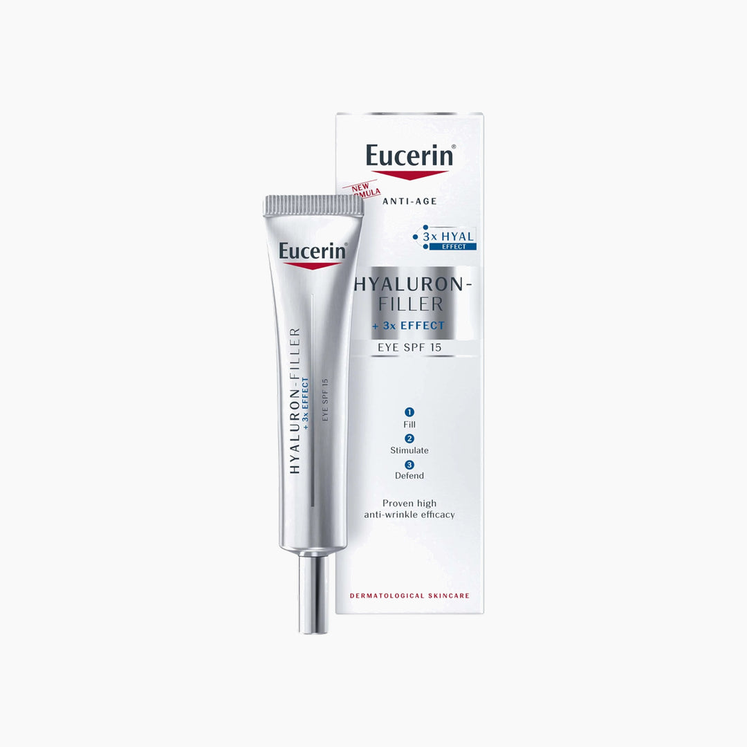 Eucerin Hyaluron Filler Spf15 Eye Cream 15Ml - HUNA
