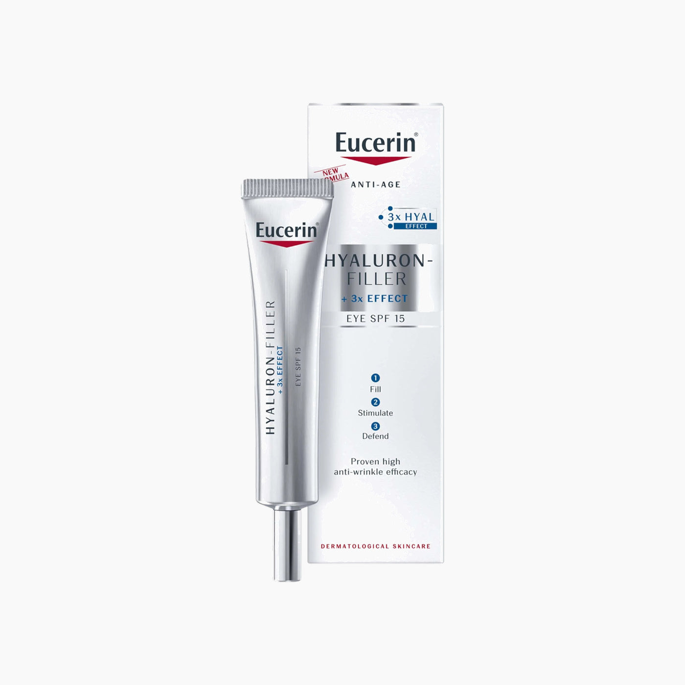 Eucerin Hyaluron Filler Spf15 Eye Cream 15Ml - HUNA