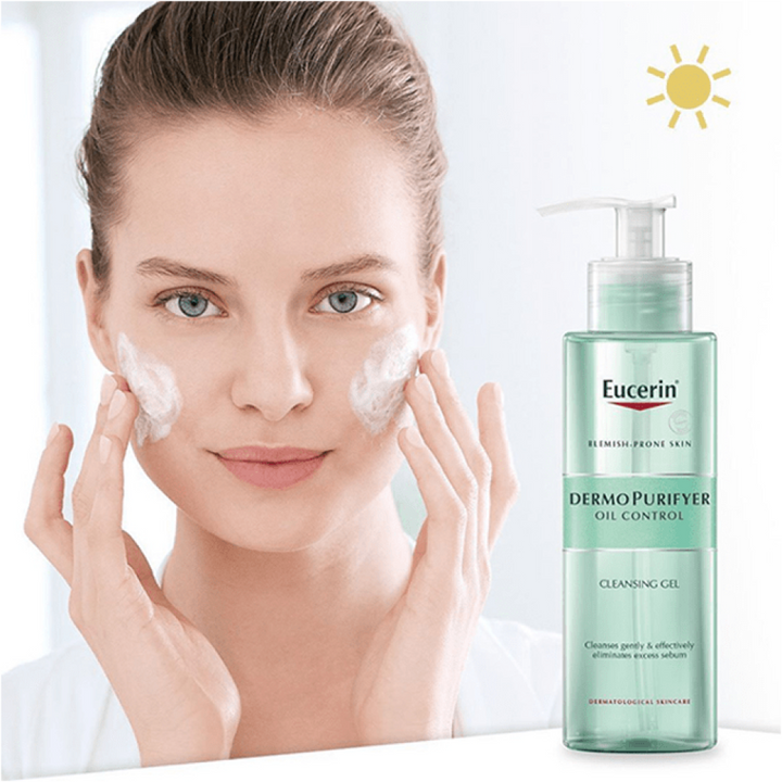 Eucerin Dermo Purifyer Cleansing Gel 200Ml - HUNA