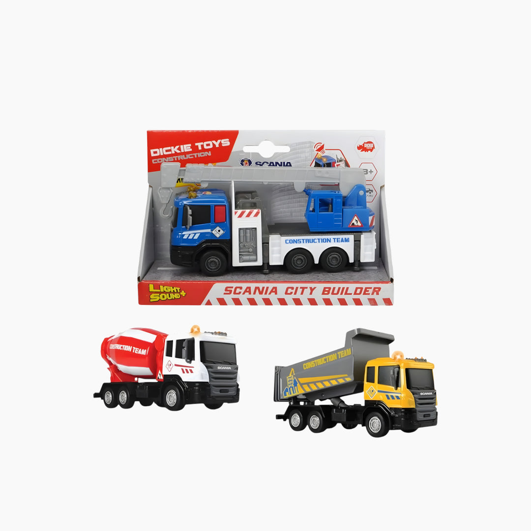 Simba City Worker 3-Pack Assorted