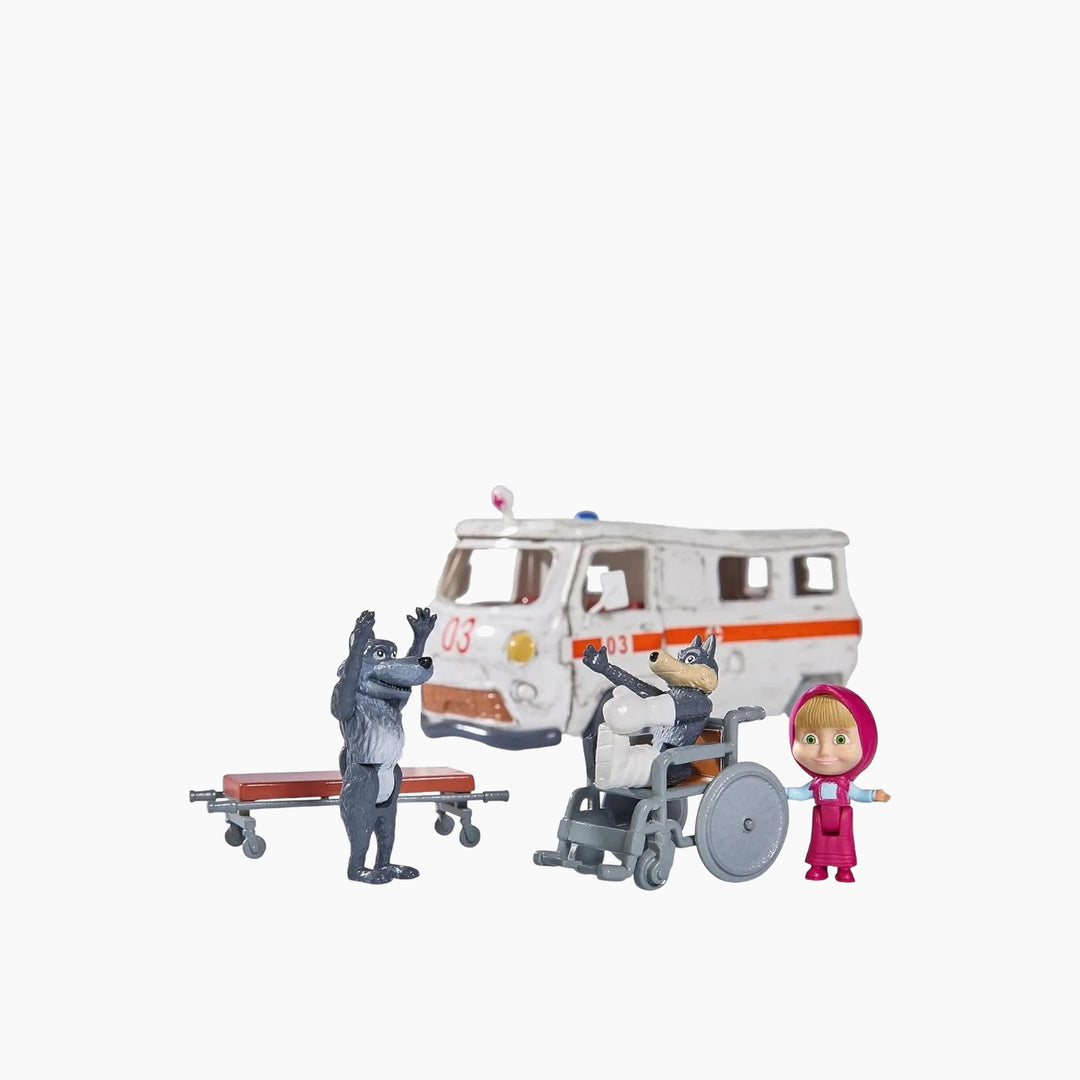 Simba Masha Ambulance Play Set