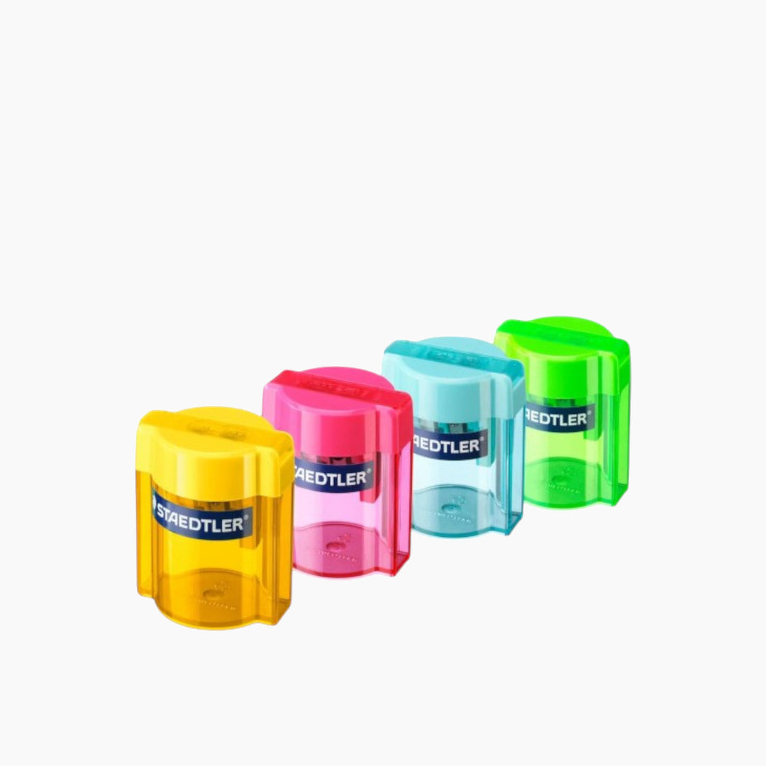 Staedtler PACK SHARPENER PLASTIC  DOUBLE-HOLE 10 SHARPENERS S 513 006