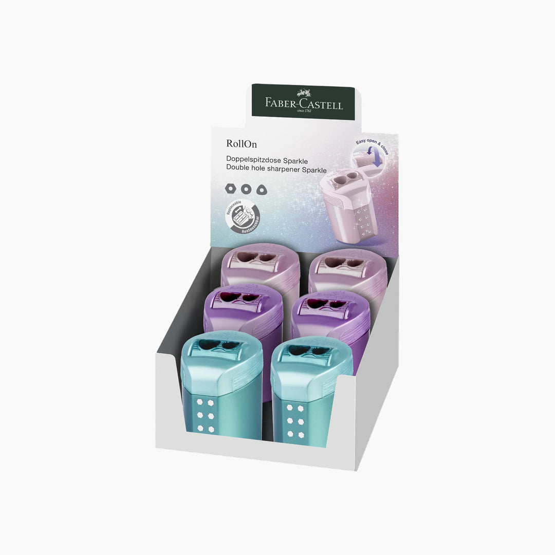 STAEDTLER CARD SHARPENER CYLINDRICAL COLOR PINK
