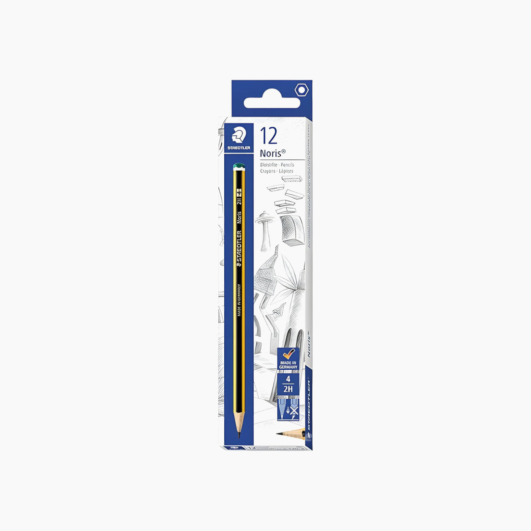 Staedtler PENCIL NORIS 2H 100% PEFC 120-4 10 12 PENCIL