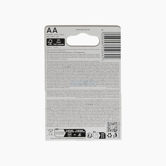 Varta Prof ACCU AA 2100 mAh 4BL Demo