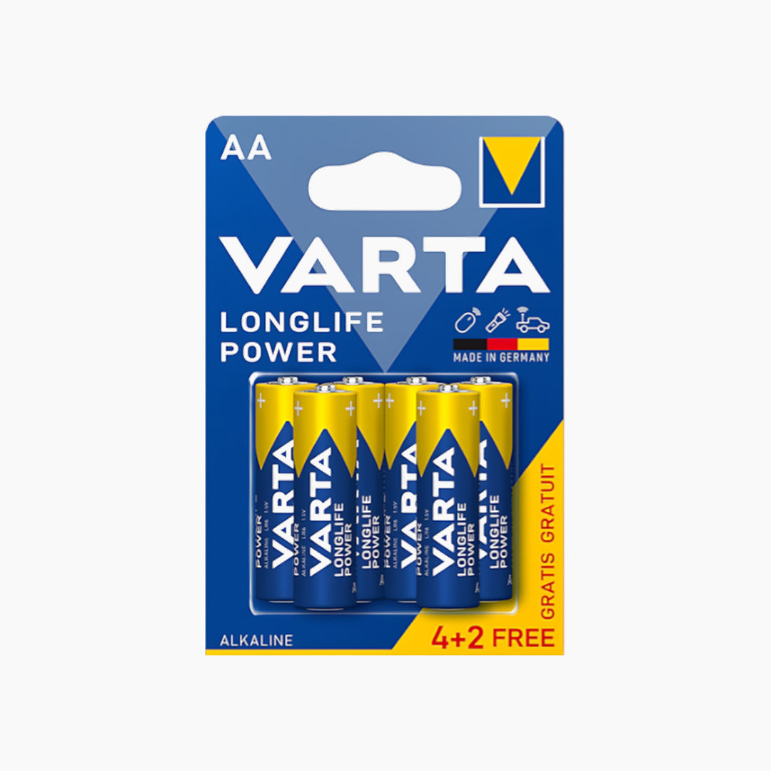 Varta Longlife Power AA Batteries