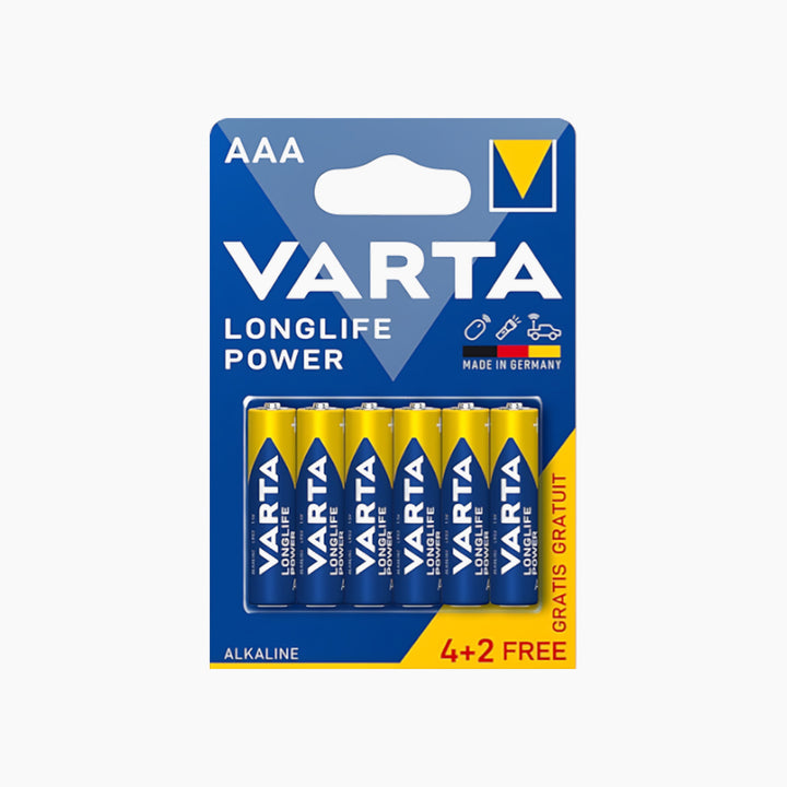 Varta Long Life Power AAA Batteries