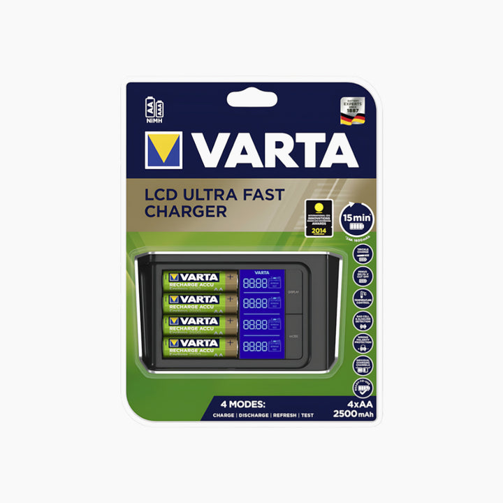 Varta LCD Ultra Fast Charger 57675 Charger